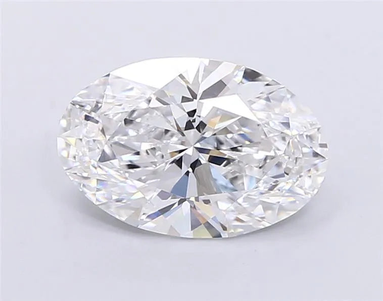 3.06ct Oval Lab Grown Diamond (Colour D, Clarity VVS1, IGI)