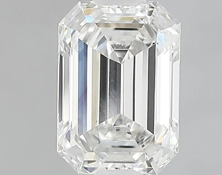 0.91ct Emerald Lab Grown Diamond (Colour G, Clarity VS2, IGI Certified)