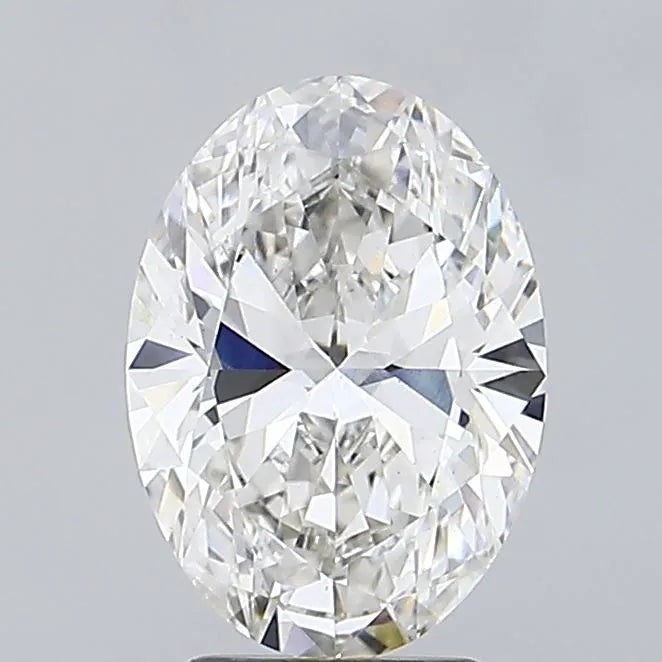 3.15ct Oval Lab Grown Diamond (Colour G, Clarity VS2, IGI Certified)