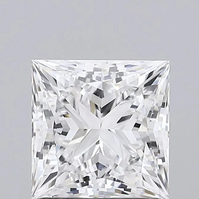 1.27ct Princess Lab Grown Diamond (Colour D, Clarity VVS2, IGI Certified)