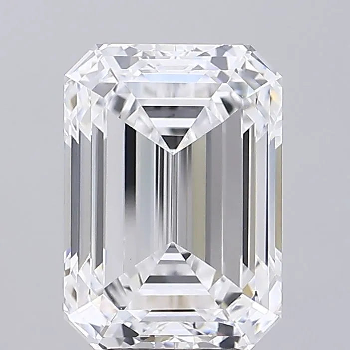 6.57ct Emerald Lab Grown Diamond (Colour D, Clarity VVS2, IGI Certified)