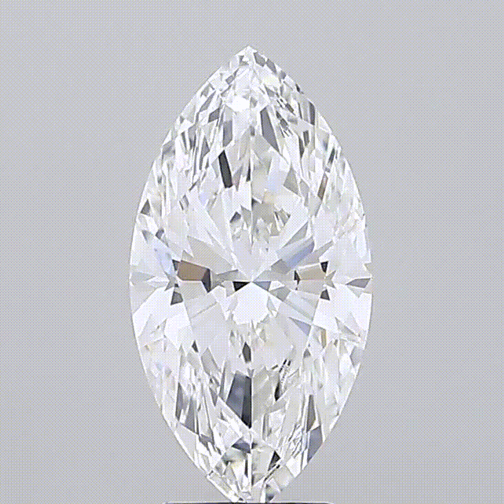 Diamant marquise de laboratoire 4,51 carats, couleur E, certifié IGI. Maison française Exquisite Lab Diamonds.