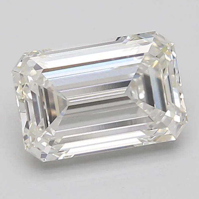 2.01ct Emerald Lab Grown Diamond (Colour G, Clarity VVS2, GIA Certified)