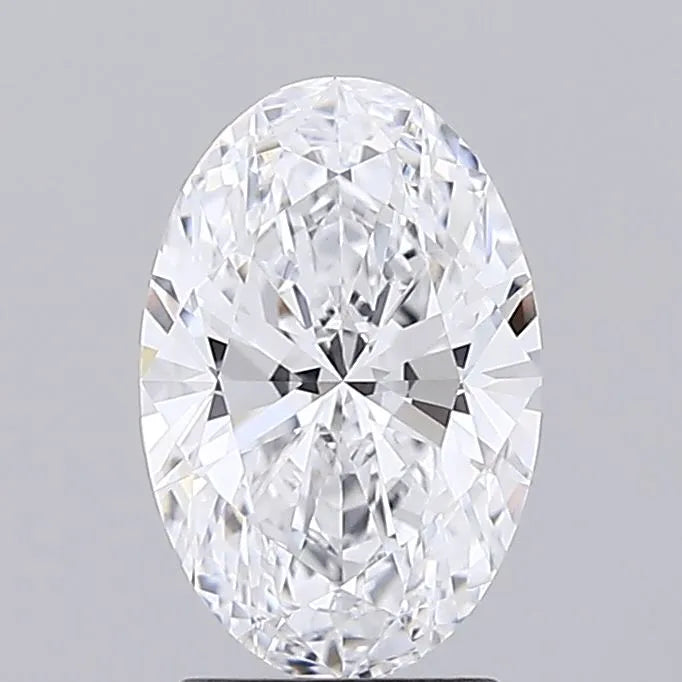2.02ct Oval Lab Grown Diamond (Colour D, Clarity VVS2, IGI Certified)