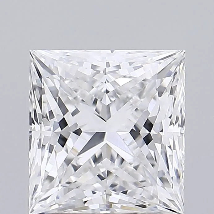 2.02ct Princess Lab Grown Diamond (Colour E, Clarity VVS1, IGI Certified)