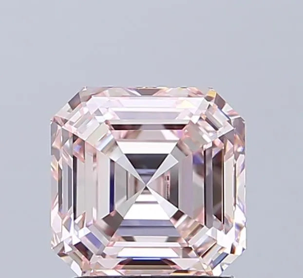 2.03ct Asscher Lab Grown Diamond (Colour Fancy Intense Pink, Clarity IF, IGI Certified)
