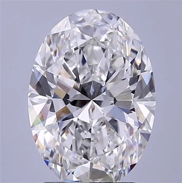 2.60ct Oval Lab Grown Diamond (Colour E, Clarity VVS1, IGI Certified)