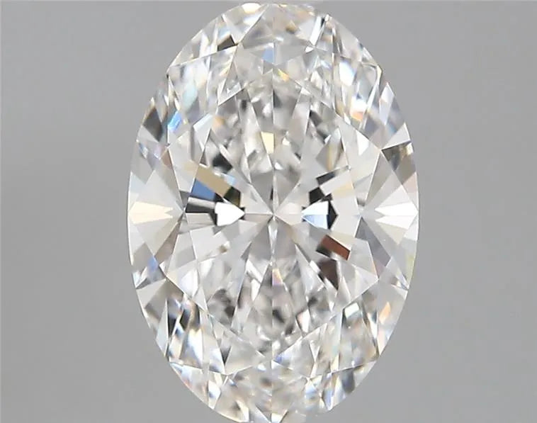 2.64ct Oval Lab Grown Diamond (Colour E, Clarity VVS1, IGI Certified)