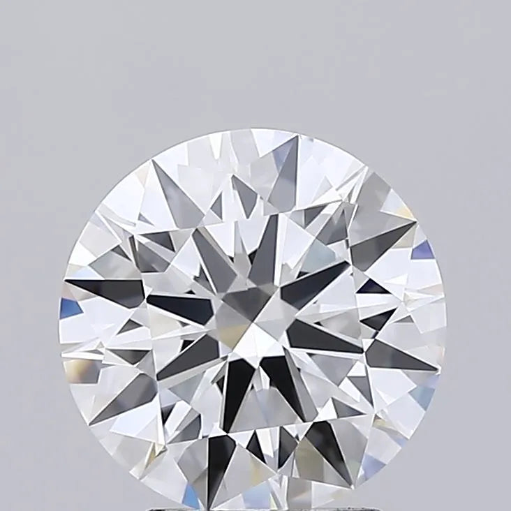 2.69ct Round Lab Grown Diamond (Colour D, Clarity IF, Cut ID, IGI Certified)
