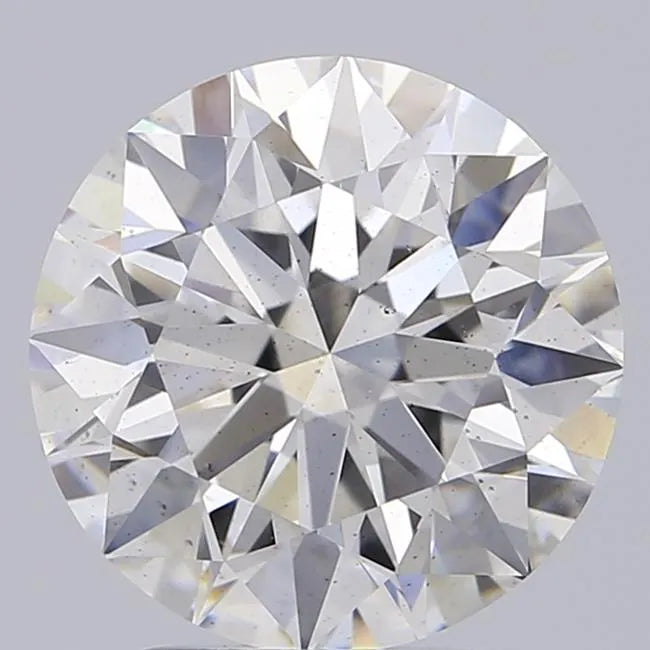 2.72ct Round Lab Grown Diamond (Colour E, Clarity SI1, Cut ID, IGI Certified)