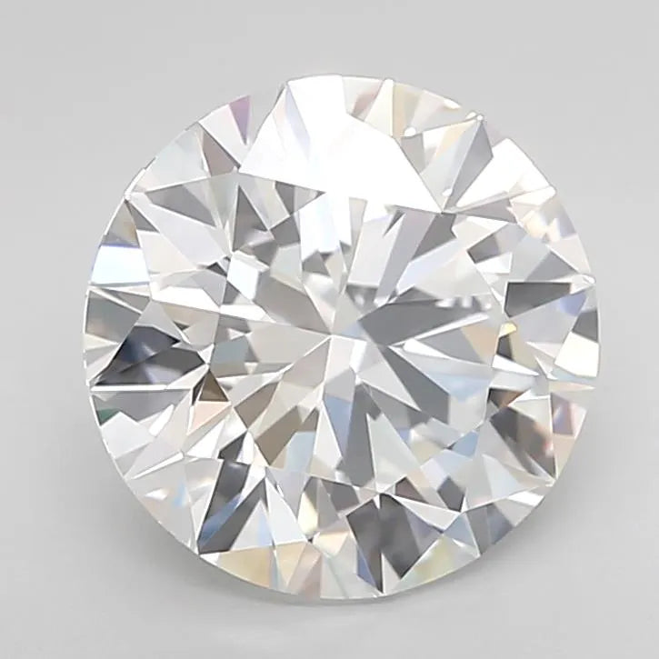 3.14ct Round Lab Grown Diamond (Colour D, Clarity IF, Cut ID, IGI Certified)
