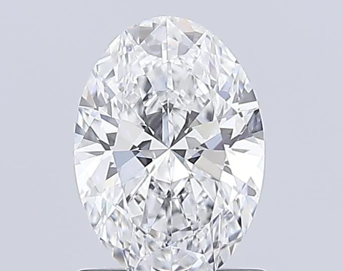 0.80ct Oval Lab Grown Diamond (Colour D, Clarity VVS2, IGI Certified)
