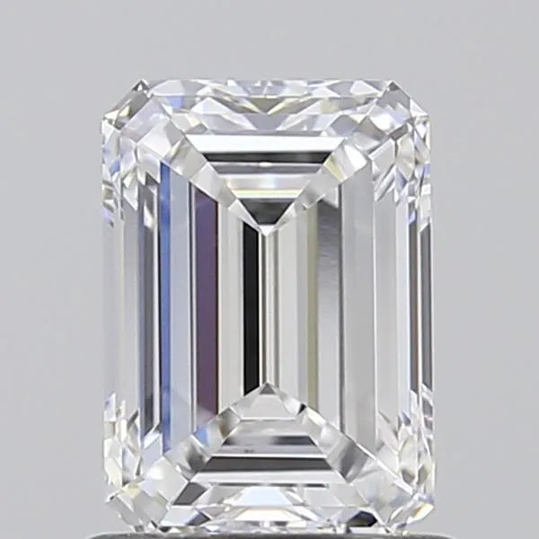 1.00ct Emerald Lab Grown Diamond (Colour D, Clarity VVS1, IGI Certified)