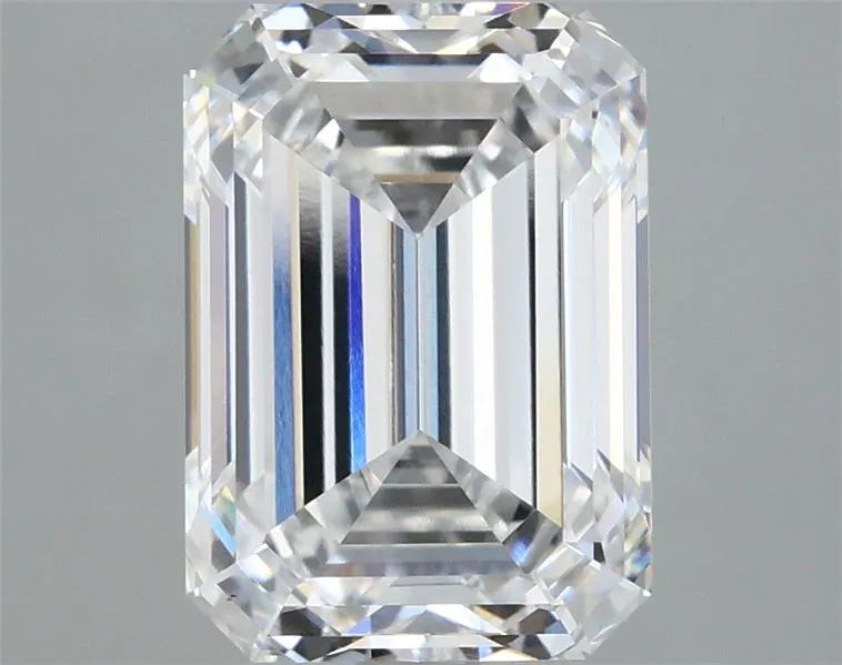 3.11ct Emerald Lab Grown Diamond (Colour D, Clarity VS2, IGI)