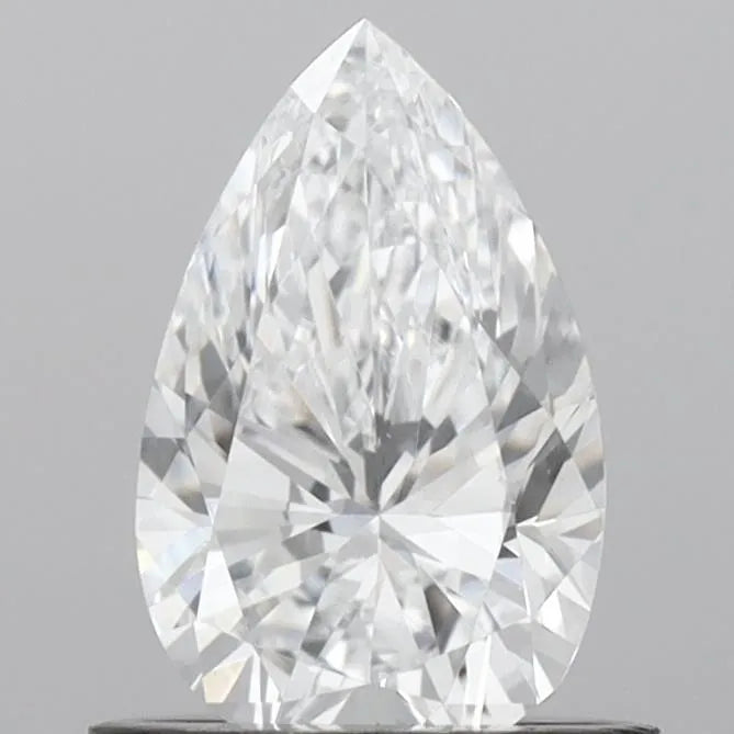 0.71ct Pear Lab Grown Diamond (Colour D, Clarity VVS2, IGI Certified)