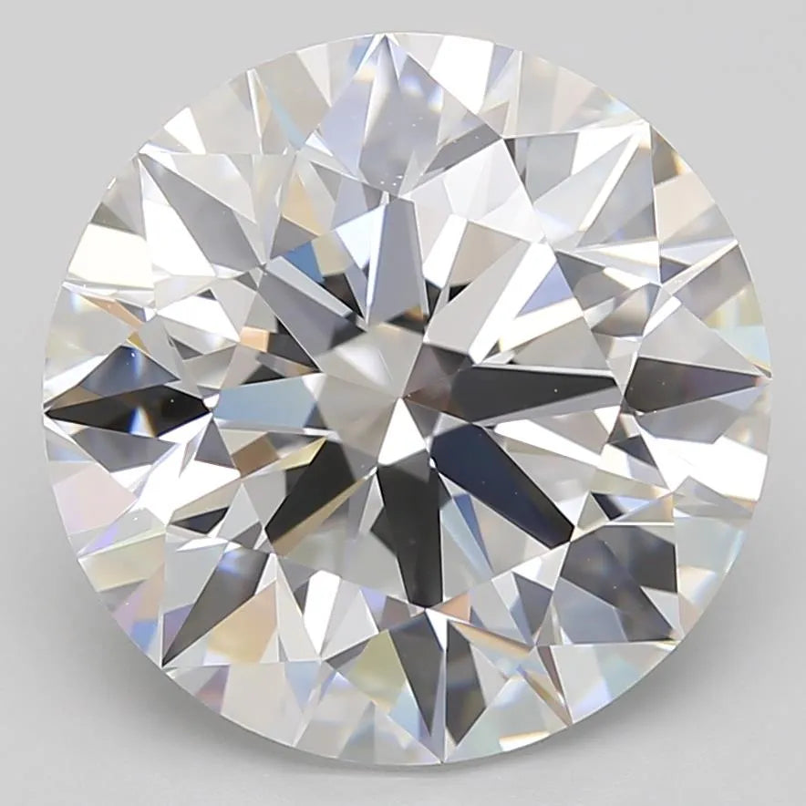 7.02ct Round Lab Grown Diamond (Colour D, Clarity IF, Cut EX, GIA Certified)