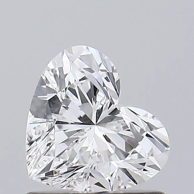 0.82ct Heart Lab Grown Diamond (Colour D, Clarity VVS2, IGI Certified)