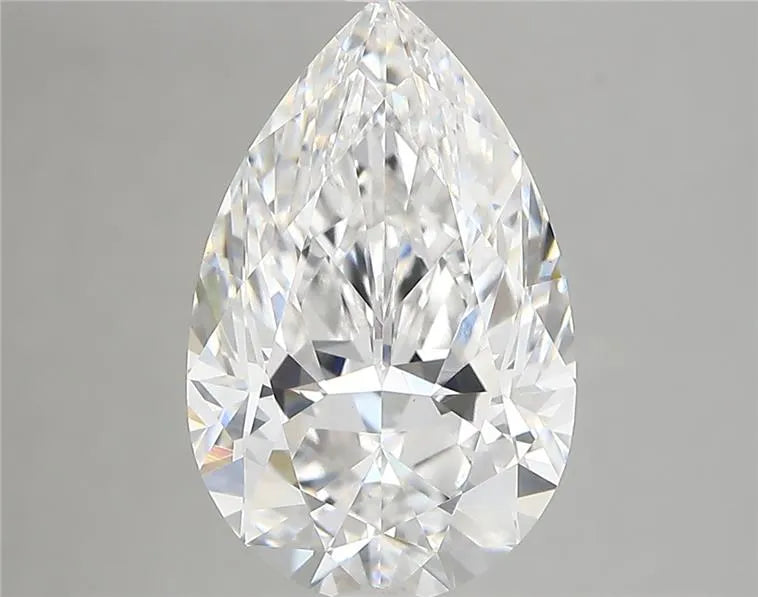 4.09ct Pear Lab Grown Diamond (Colour E, Clarity VVS2, IGI)