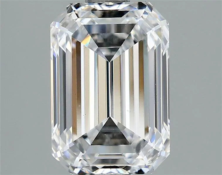 2.05ct Emerald Lab Grown Diamond (Colour E, Clarity VVS2, HRD Certified)