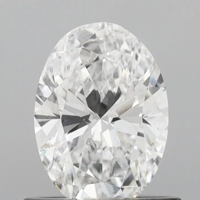 0.72ct Oval Lab Grown Diamond (Colour D, Clarity VVS2, IGI Certified)