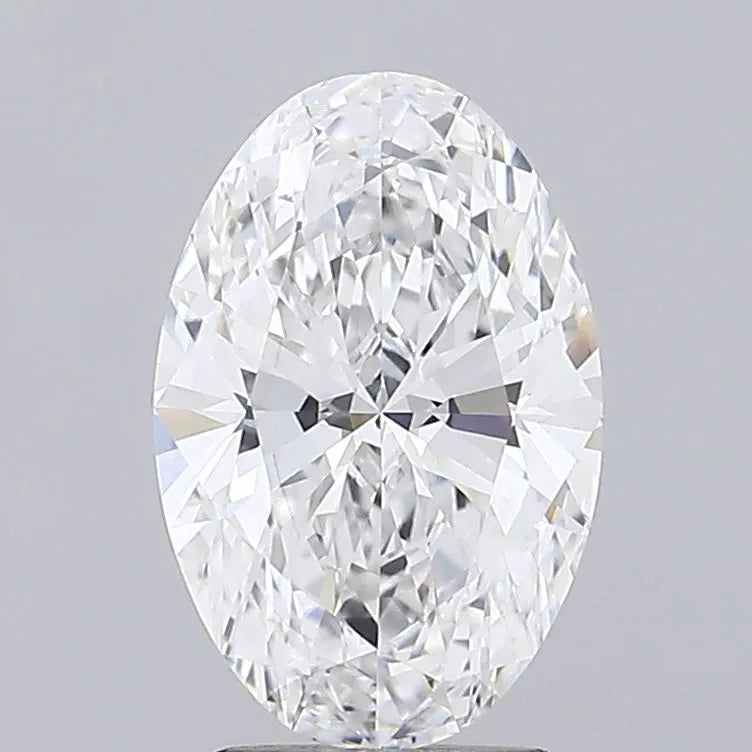 3.04ct Oval Lab Grown Diamond (Colour D, Clarity VVS2, IGI Certified)
