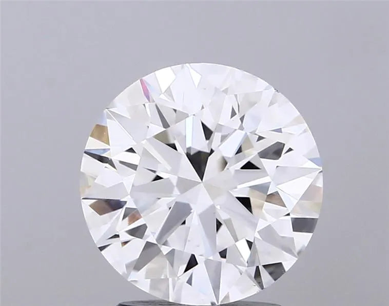 3.00ct Round Lab Grown Diamond (Colour D, Clarity VVS2, Cut ID, IGI Certified)