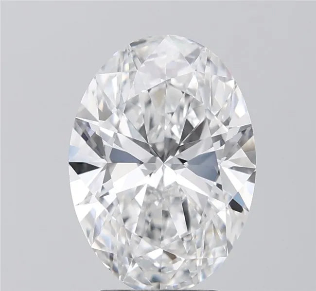 3.02ct Oval Lab Grown Diamond (Colour E, Clarity VVS1, IGI Certified)