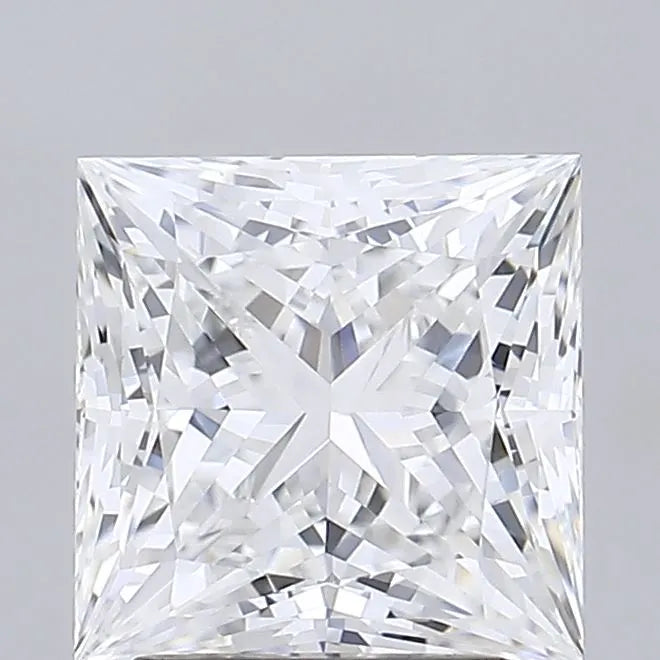 3.03ct Princess Lab Grown Diamond (Colour E, Clarity VVS2, IGI Certified)