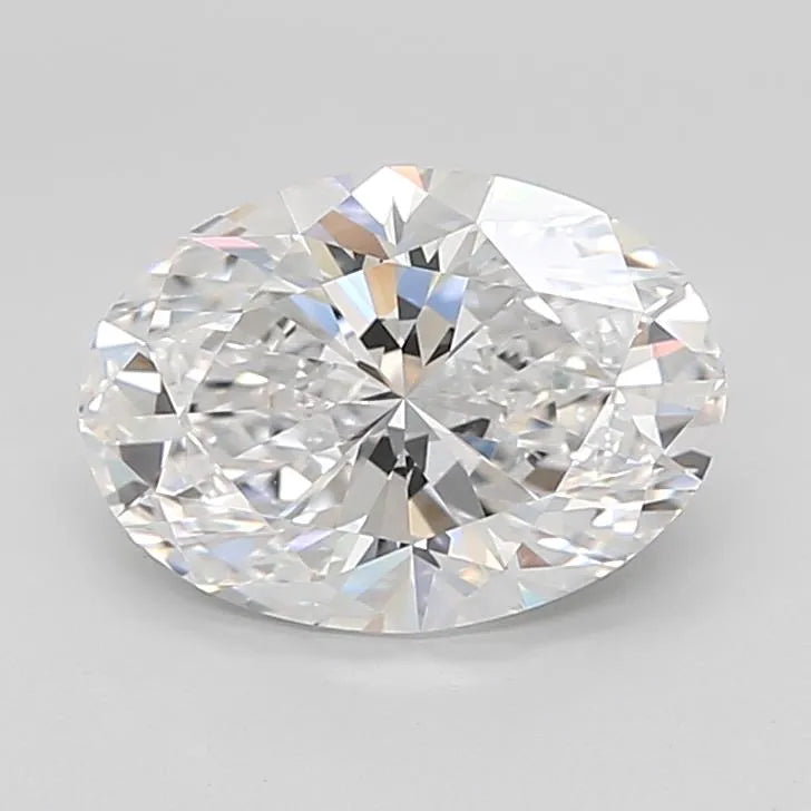 3.76ct Oval Lab Grown Diamond (Colour D, Clarity VVS2, GIA Certified)