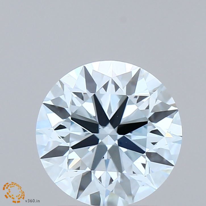 2.02ct Round Lab Grown Diamond (Fancy Intense Blue, Clarity VS1, Cut EX, IGI)