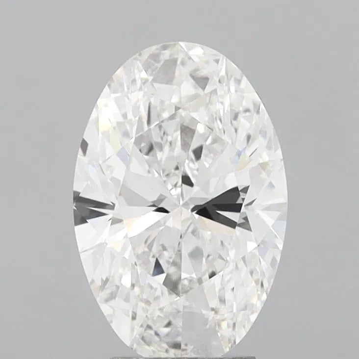 4.02ct Oval Lab Grown Diamond (Colour E, Clarity VVS2, IGI Certified)