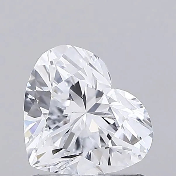0.93ct Heart Lab Grown Diamond (Colour E, Clarity IF, IGI Certified)