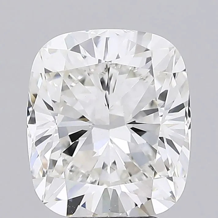 4.01ct Cushion modified Lab Grown Diamond (Colour G, Clarity VVS2, IGI Certified)