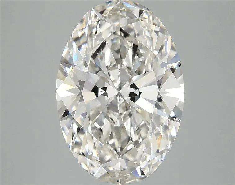 4.02ct Oval Lab Grown Diamond (Colour G, Clarity VVS2, IGI Certified)