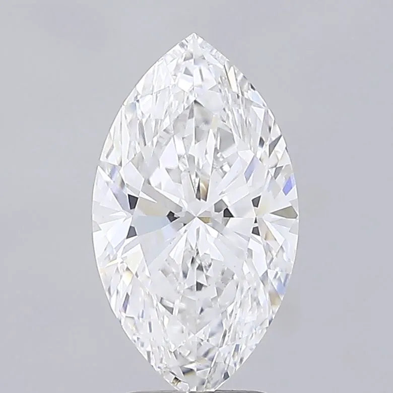 4.07ct Marquise Lab Grown Diamond (Colour E, Clarity VVS2, IGI Certified)