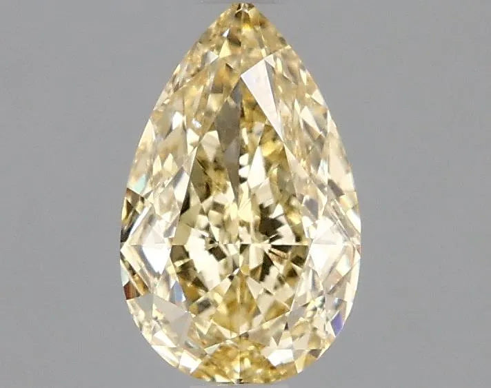 1.06ct Pear Lab Grown Diamond (Colour Fancy Intense Yellow, Clarity VVS1, IGI Certified)