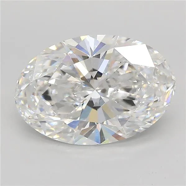 5.01ct Oval Lab Grown Diamond (Colour E, Clarity VS1, IGI Certified)