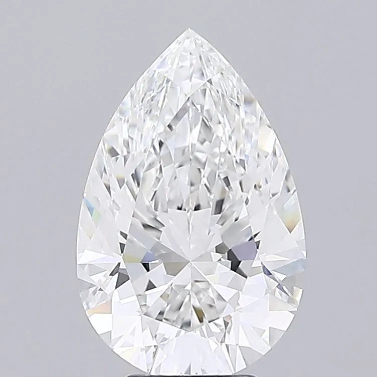 5.54ct Pear Lab Grown Diamond (Colour E, Clarity VVS2, IGI Certified)