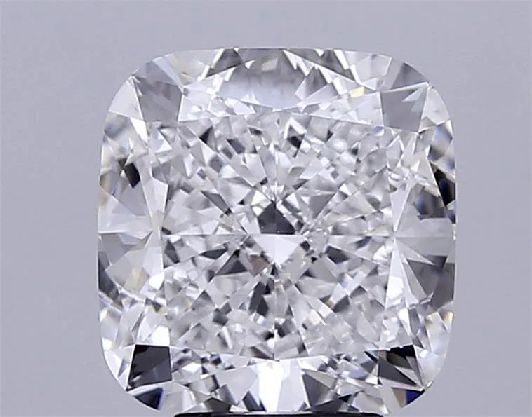 6.06ct Cushion modified Lab Grown Diamond (Colour D, Clarity VVS2, IGI Certified)