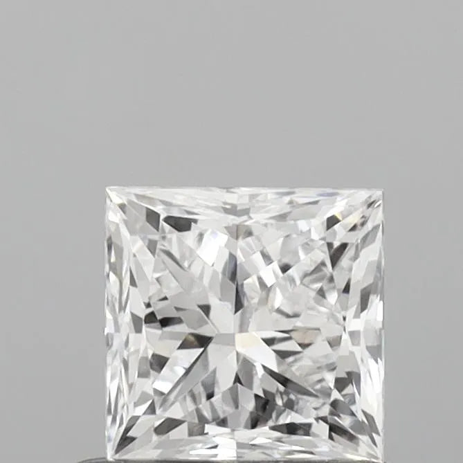 0.73ct Princess Lab Grown Diamond (Colour D, Clarity VVS2, IGI Certified)