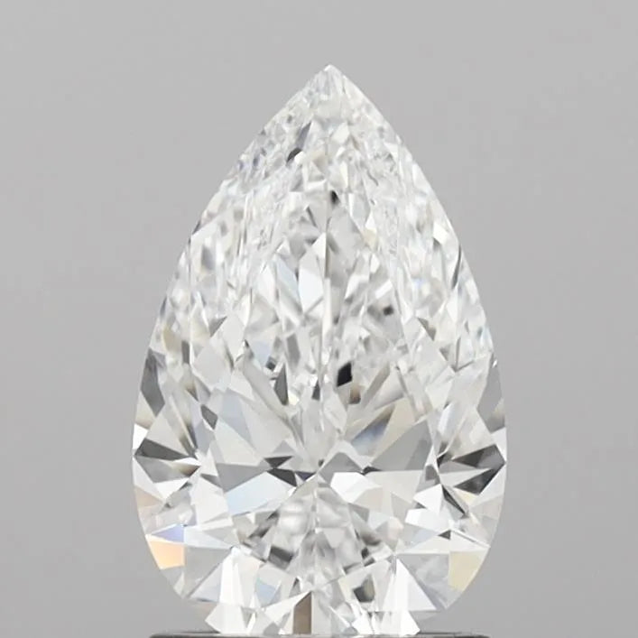 1.60ct Pear Lab Grown Diamond (Colour D, Clarity VVS1, IGI Certified)