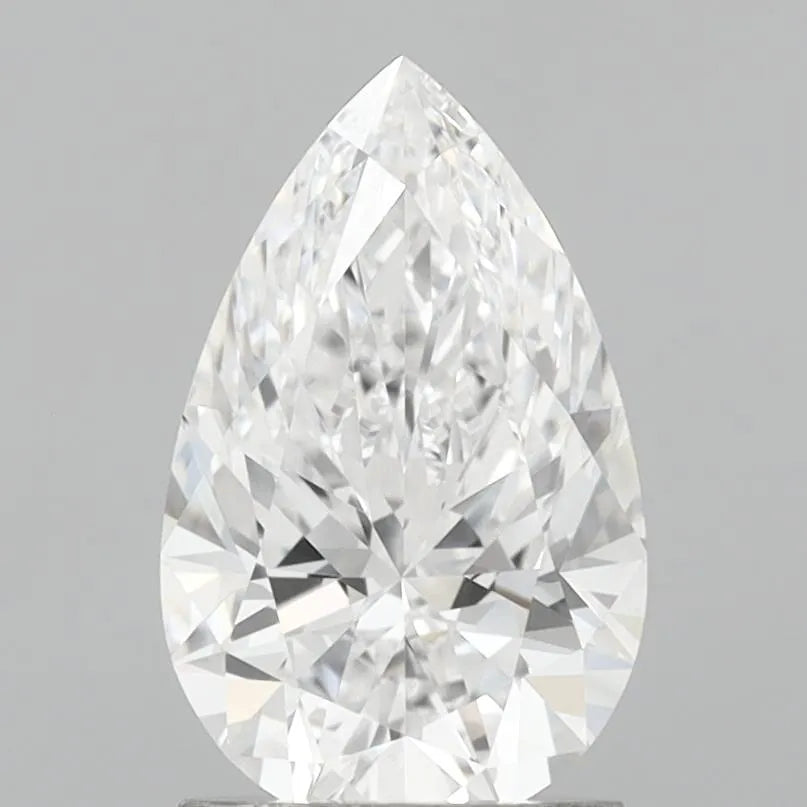 1.64ct Pear Lab Grown Diamond (Colour D, Clarity VVS1, IGI Certified)