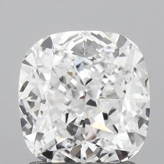 2.10ct Cushion modified Lab Grown Diamond (Colour D, Clarity VVS1, IGI Certified)