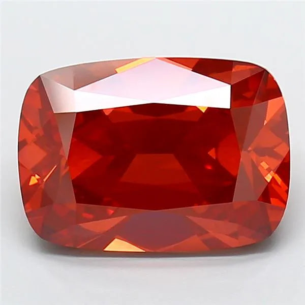 7.03ct Cushion brilliant Lab Grown Diamond (Colour Fancy Vivid Red, Clarity VVS2, IGI Certified)