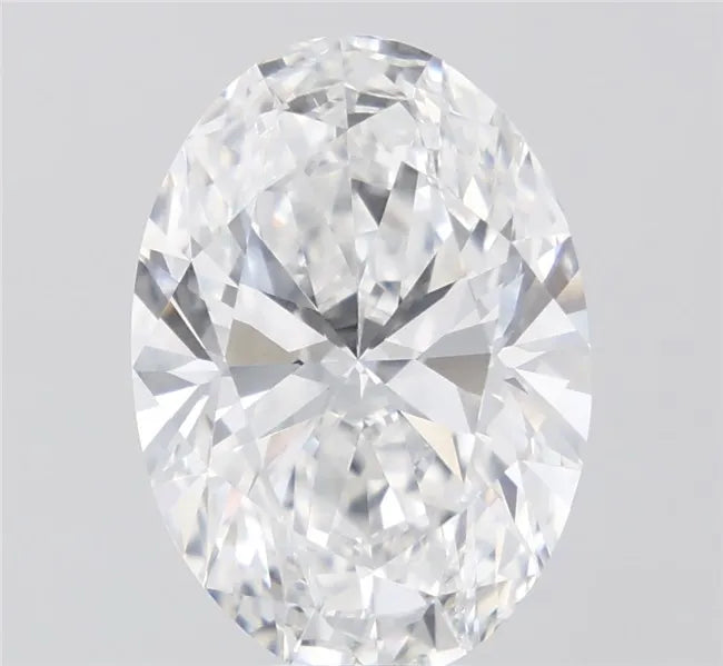 7.04ct Oval Lab Grown Diamond (Colour E, Clarity VVS2, IGI Certified)