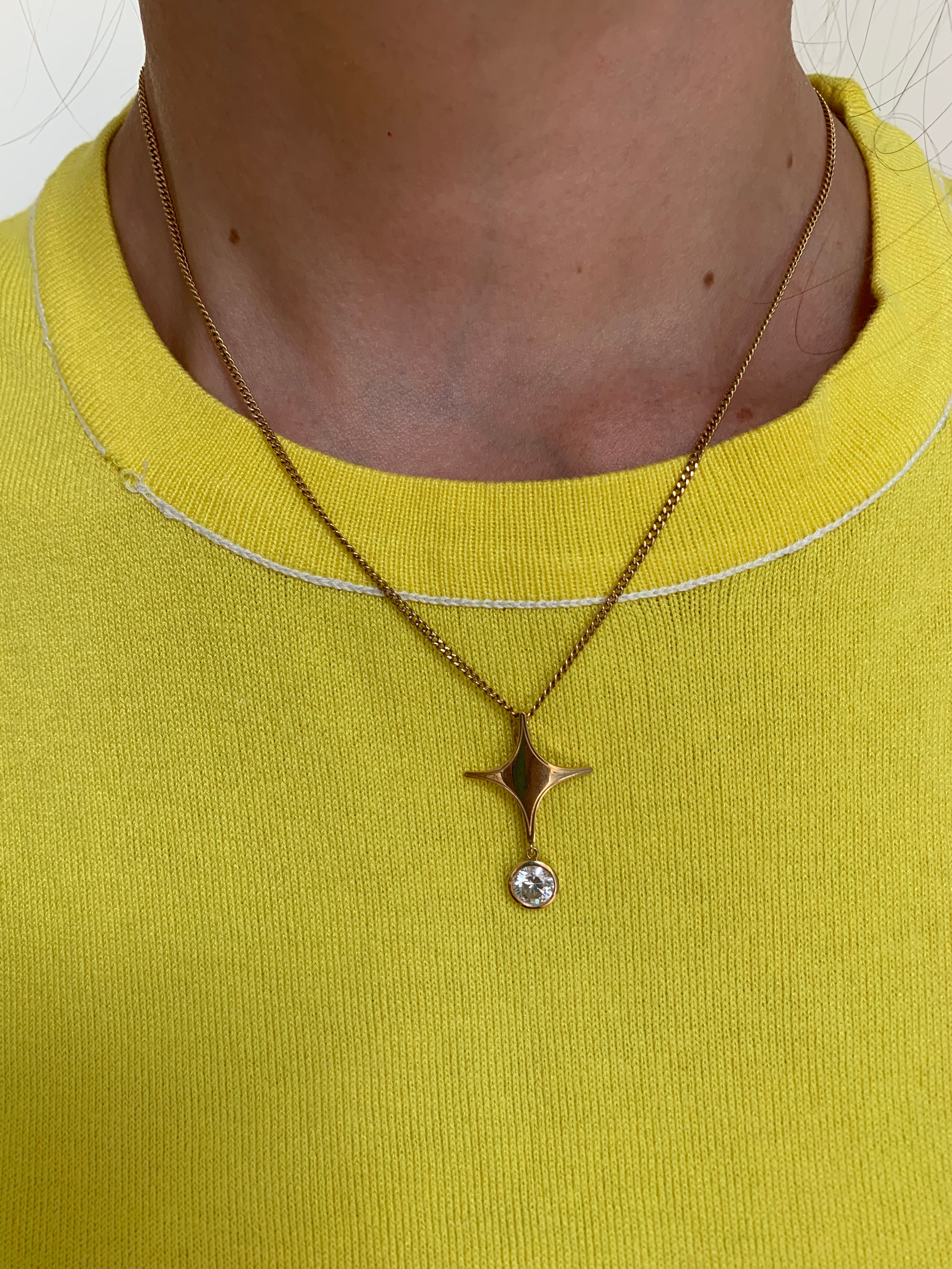Pendentif-broche Céleste