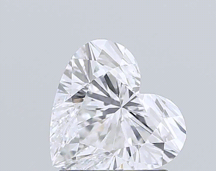 Diamant de laboratoire coeur - Maison Exquisite Lab Damonds