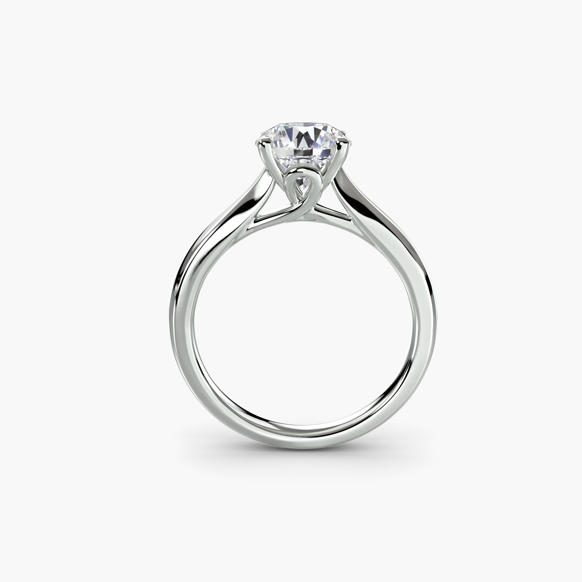 Bague solitaire- diamant de laboratoire - Maison Exquisite Lab Diamonds