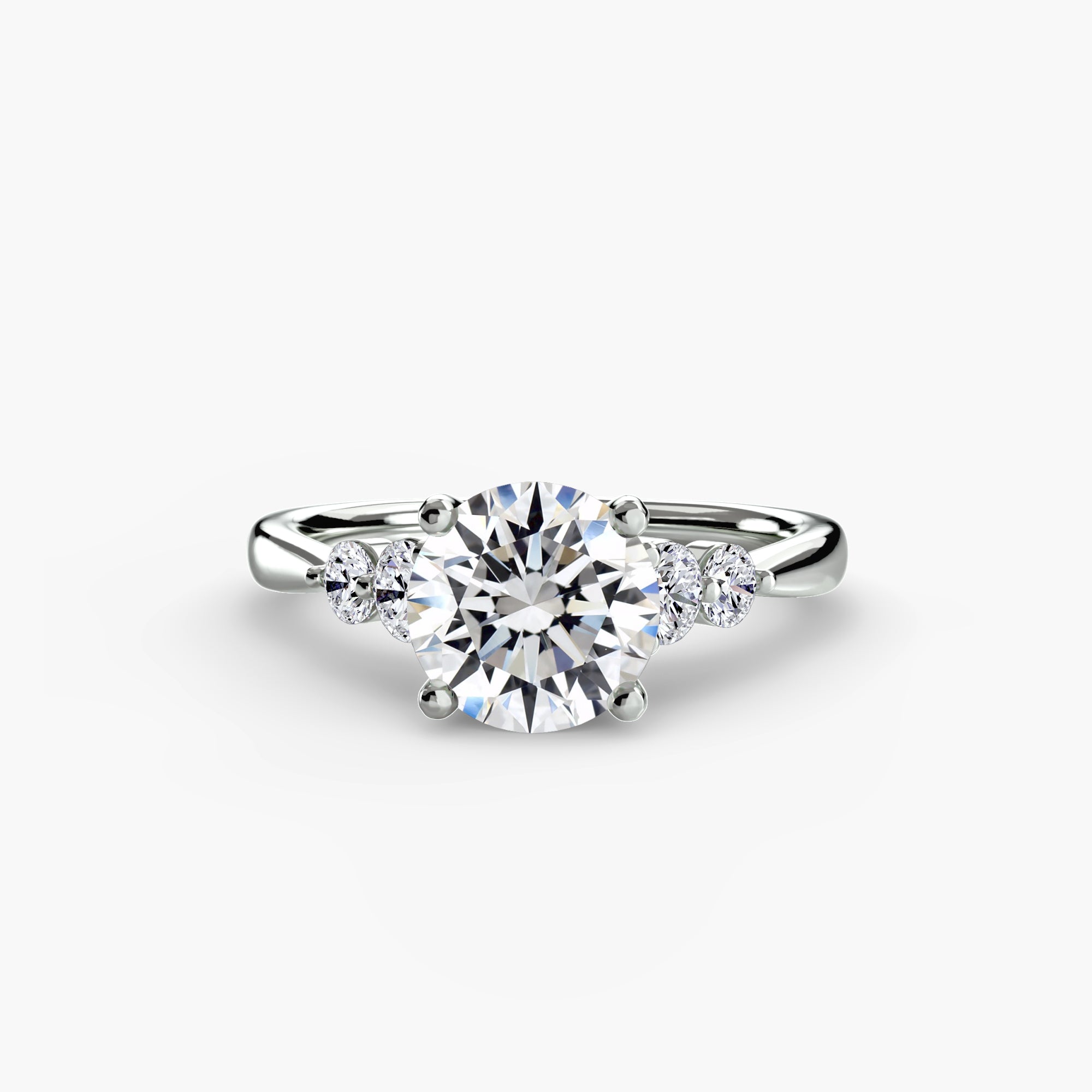 Bague à personnaliser en diamant de laboratoire, or ou platine. Maison française Exquisite Lab Diamonds.