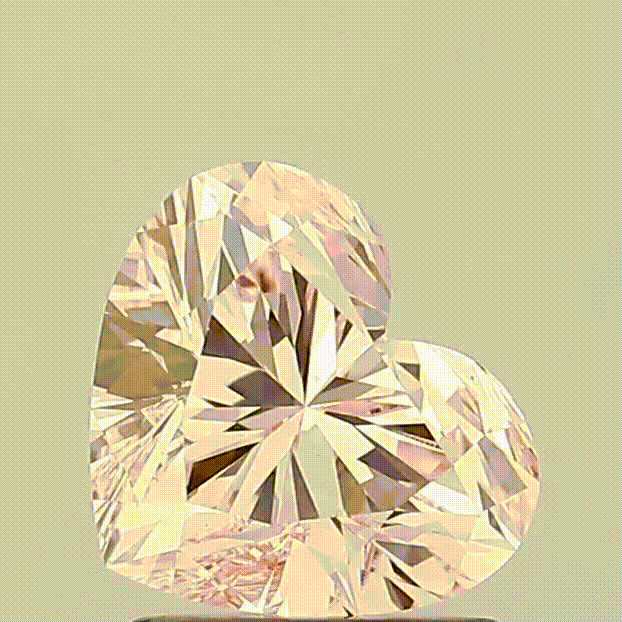 Diamant de laboratoire coeur fancy rose - Maison Exquisite Lab Diamonds